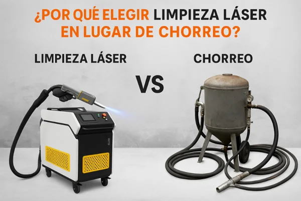 limpieza laser vs chorreo