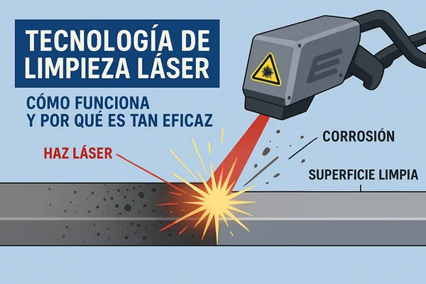 funcionamiento tecnologia limpieza laser