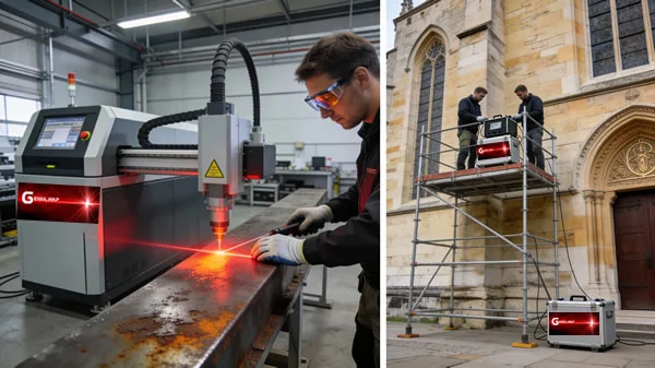 equipo laser de onda continua