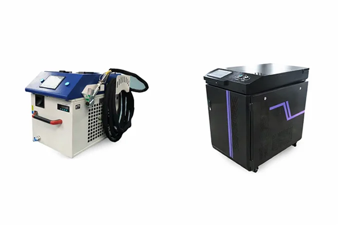 Limpieza con laser de onda continua de gran formato y compacto